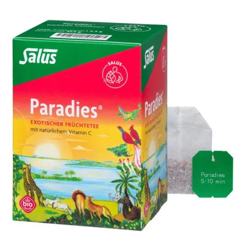 SALUS Früchtetee^- Paradies Vitamin-C Früchtetee bio 15FB