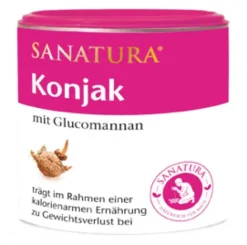 Natura-Werk Gebr. Hiller GmbH & Co. KG Glutenfreie Lebensmittel^Sanatura - Konjak mit Glucomannan 130g
