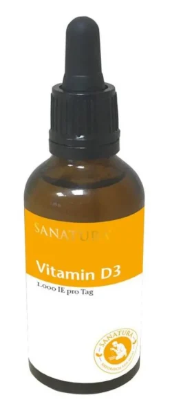 Natura-Werk Gebr. Hiller GmbH & Co. KG Vitamine Und Mineralien|Immunsystem^Sanatura - Vitamin D3 Tropfen 50ml