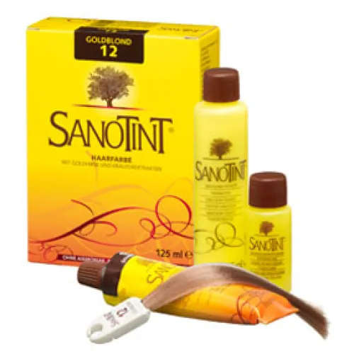 Sanotint Naturkosmetik^- Haarfarbe 12 Goldblond 125ml