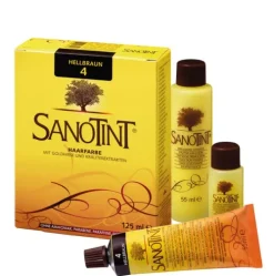 Sanotint Naturkosmetik^- Haarfarbe 4 Hellbraun 125ml
