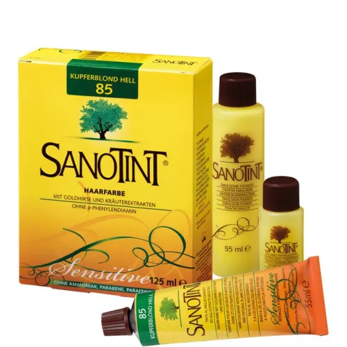 Sanotint Naturkosmetik^- Haarfarbe Sensitive Nr.85 Kupferblond Hell 125ml
