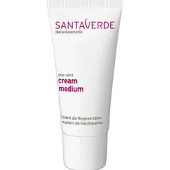 Santaverde Gesichtspflege|Naturkosmetik^- aloe vera cream medium 30ml