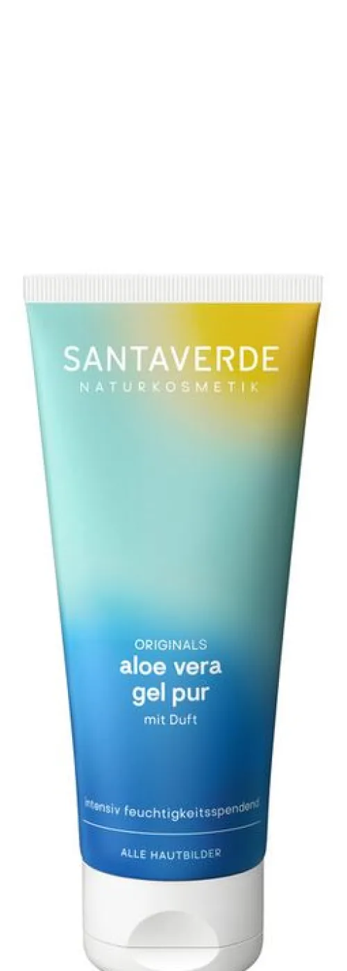 Santaverde Gesichtspflege|Naturkosmetik^- aloe vera gel pur mit Duft - summer edition, 100ml