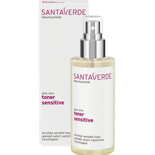 Santaverde Gesichtspflege|Naturkosmetik^- aloe vera toner sensitive 100ml