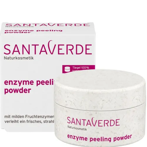 Santaverde Gesichtspflege|Naturkosmetik^- enzyme peeling powder 23g