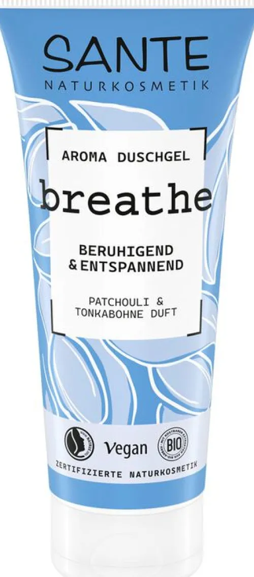 SANTE Duschgel|Hautpflege^- AROMA DUSCHGEL breathe, 200ml