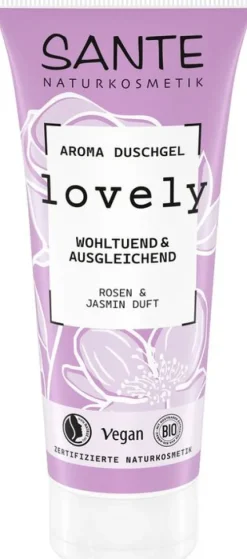 SANTE Duschgel|Hautpflege^- AROMA DUSCHGEL lovely, 200ml