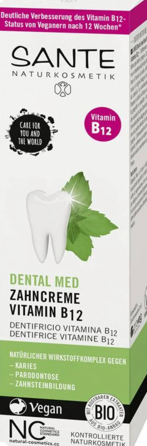 SANTE Vitamine Und Mineralien|Mund- Und Zahnpflege^- dental med Zahncreme Vitamin B12