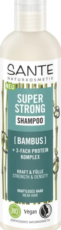 SANTE Haarpflege|Naturkosmetik^- Shampoo Super Strong, 250ml