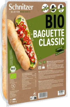 Schnitzer GmbH & Co. KG Brote|Brot^Schnitzer - Bio Baguette Classic, glutenfrei 360g