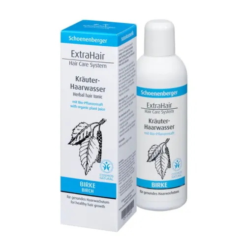 SCHOENENBERGER Haarpflege|Naturkosmetik^® - ExtraHair Kräuter Haarwasser COSMOS, 200ml