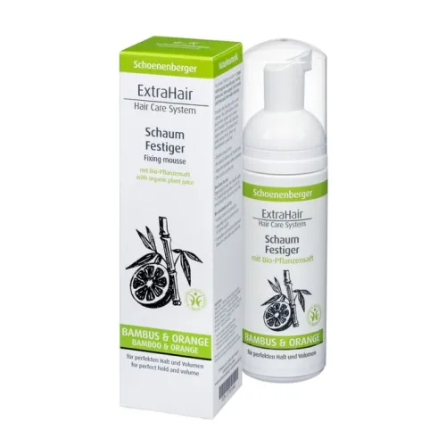 SCHOENENBERGER Haarpflege^- ExtraHair® Schaumfestiger Bambus & Orange, 150ml