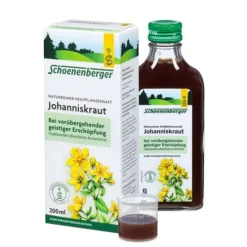 SCHOENENBERGER Frischpflanzensäfte^- Johanniskrautsaft bio 200ml