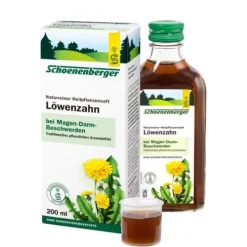 SCHOENENBERGER Frischpflanzensäfte^- Löwenzahnsaft bio 200ml