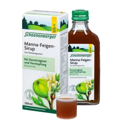 SCHOENENBERGER Pflanzensäfte|Pflanzensäfte^- Manna-Feigen-Sirup 200ml