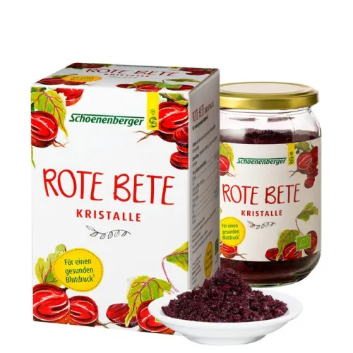 SCHOENENBERGER Trockenfrüchte|Smoothie-Pulver^- Rote Bete Kristalle bio 200g