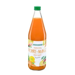 SCHOENENBERGER Gemüsesäfte^® -  TopVital Möhre-Mango Bio-Saft, 750ml