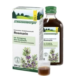 SCHOENENBERGER Frischpflanzensäfte^® Rosmarin, Naturreiner Heilpflanzensaft bio 200ml