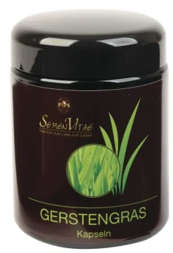 SEMEN VITAE Vitamine Und Mineralien^SemenVitae - Gerstengras Kapseln bio 125Stk