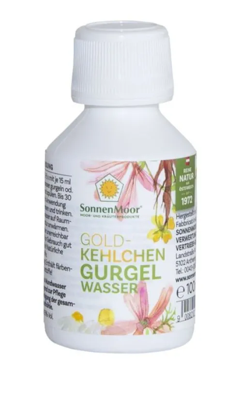 SONNENMOOR Hals, Mund Und Rachen^- Gurgelwasser mit Alkohol 100ml