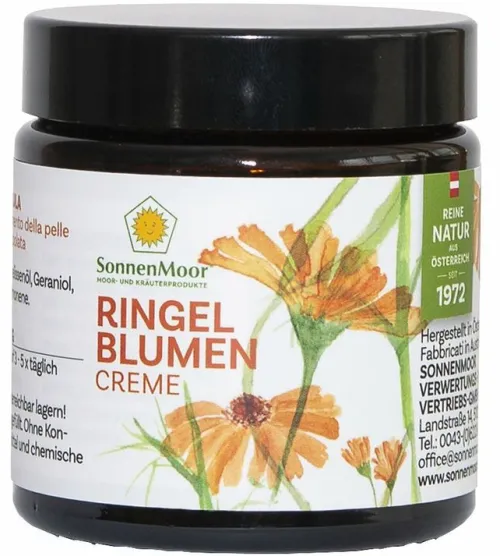 SONNENMOOR Hautpflege^- Ringelblumencreme, 90g