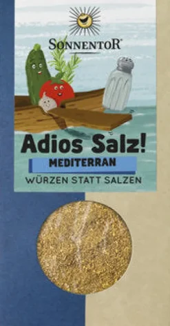 SONNENTOR Gewürze Und Kräuter|Glutenfreie Lebensmittel^- Adios Salz! bio, 50g