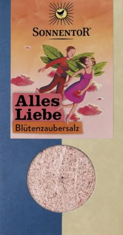 SONNENTOR Gewürze Und Kräuter|Glutenfreie Lebensmittel^- Alles Liebe Blütenzaubersalz, 120g