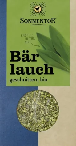 SONNENTOR Gewürze Und Kräuter|Glutenfreie Lebensmittel^- Bärlauch geschnitten, 18g