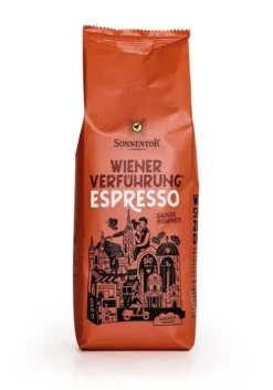 SONNENTOR Kaffee|Kaffee^- Espresso Kaffee ganze Bohne, bio, 500g