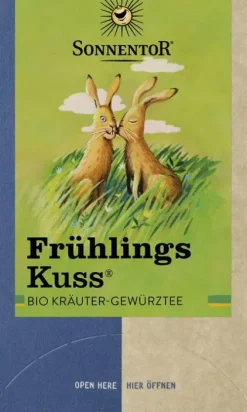 SONNENTOR Glutenfreie Lebensmittel^- Frühlingskuss Kräuterteebio, 27g