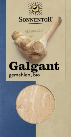 SONNENTOR Gewürze Und Kräuter|Glutenfreie Lebensmittel^- Galgant gemahlen bio, 35g