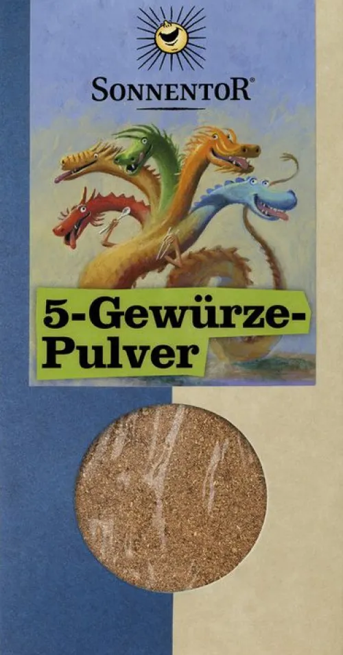 SONNENTOR Gewürze Und Kräuter^- 5-Gewürze-Pulver, 55g