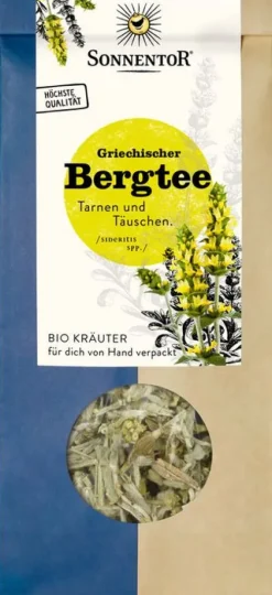 SONNENTOR Kräutertee|Glutenfreie Lebensmittel^- Griechischer Bergtee lose bio 40g