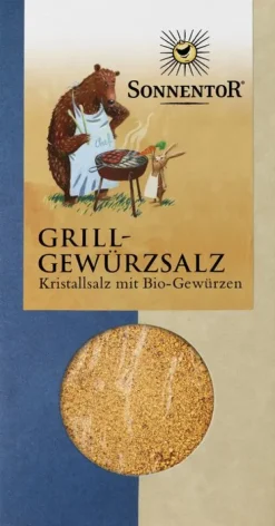 SONNENTOR Gewürze Und Kräuter^- Grillgewürzsalz, 100g