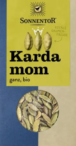 SONNENTOR Gewürze Und Kräuter|Glutenfreie Lebensmittel^- Kardamom ganz, 40g
