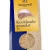 SONNENTOR Gewürze Und Kräuter|Glutenfreie Lebensmittel^- Knoblauchgranulat bio 40g