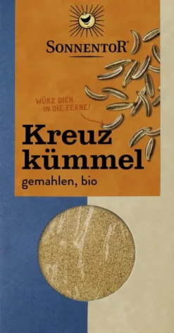 SONNENTOR Gewürze Und Kräuter|Glutenfreie Lebensmittel^- Kreuzkümmel gemahlen, 40g