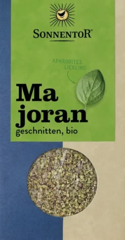 SONNENTOR Gewürze Und Kräuter|Glutenfreie Lebensmittel^- Majoran geschnitten, 10g