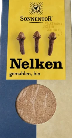 SONNENTOR Gewürze Und Kräuter|Glutenfreie Lebensmittel^- Nelken gemahlen, 35g