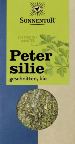 SONNENTOR Gewürze Und Kräuter|Glutenfreie Lebensmittel^- Petersilie geschnitten, 15g