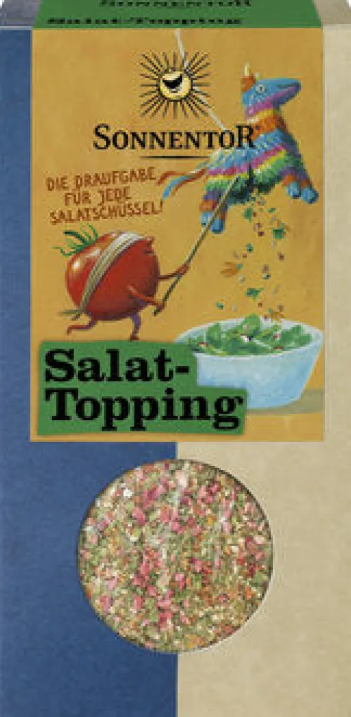 SONNENTOR Gewürze Und Kräuter|Glutenfreie Lebensmittel^- Salattopping Gewürzzubereitung, bio 30g