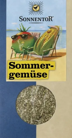 SONNENTOR Gewürze Und Kräuter^- Sommergemüse Gewürz bio, 35g