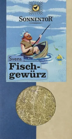 SONNENTOR Gewürze Und Kräuter|Glutenfreie Lebensmittel^- Svens Fischgewürz gemahlen, 35g