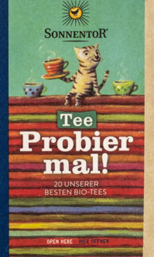 SONNENTOR Früchtetee|Glutenfreie Lebensmittel^- Tee Probiermal, bio, 34,4g