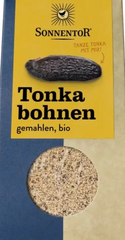 SONNENTOR Backzutaten|Glutenfreie Lebensmittel^- Tonkabohnen gemahlen, 35g