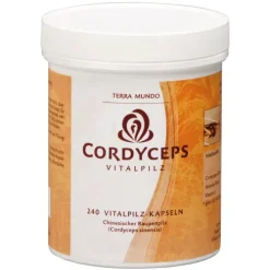 TERRA MUNDO Vitamine Und Mineralien|Immunsystem^- Cordyceps Bio Vitalpilz Kapseln, 240 Kaps