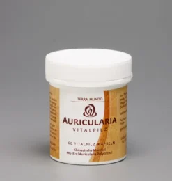 TERRA MUNDO Immunsystem^TerraMundo - Vitalpilz- Auricularia 400mg Kapseln bio 60Stk