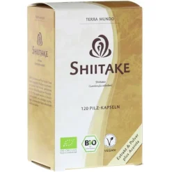 TERRA MUNDO Immunsystem^TerraMundo - Vitalpilz- Shiitake 400mg Kapseln bio 120Stk