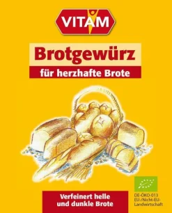 VITAM GMBH Gewürze Und Kräuter|Glutenfreie Lebensmittel^Vitam - Brotgewürz bio 8g